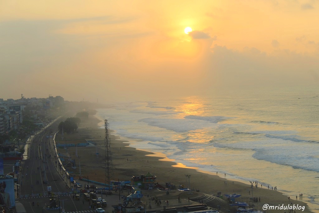 The Beautiful Beach Road at Vizag