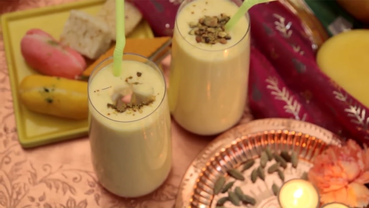 Lassi: Unique flavored yogurt dish of India